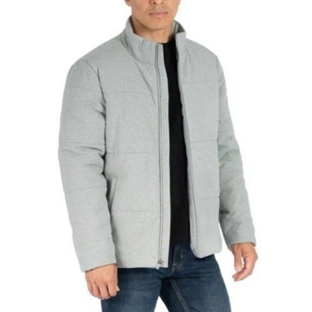 Soybu Men's Puffer Jacket Small S Gray NWT